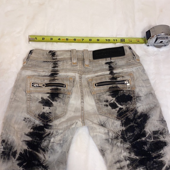 Rock Revival Moto Jeans Cladelle Size 24 New without Tags Exc Condition - Picture 14 of 16